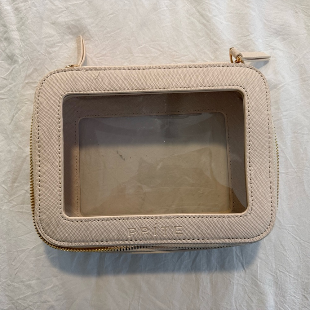 Cream Transparent Women's Bag